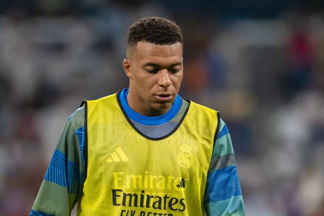 REAL MADRID CF v VILLARREAL CF. LA LIGA 2025 2026. ROUND 8. Real Madrid CF™s Kylian Mbappe during La Liga match. October 4, 2025. (ALTERPHOTOS Jorge Ropero) Copyright: xJorgexRoperox