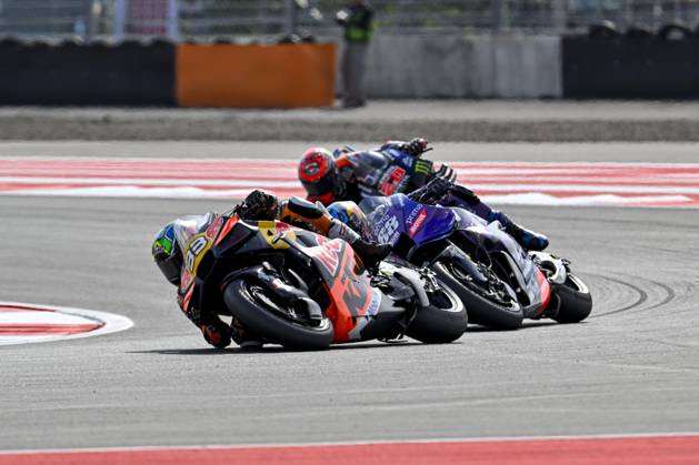 MOTO - MOTO GP - GRAND PRIX OF INDONESIA 2026 33 BINDER Brad (zaf), Red Bull KTM Factory Racing, KTM RC16, action with 88 OLIVEIRA Miguel (prt), Prima Pramac Racing, Yamaha YZR-M1 during the 2025 MotoGP Pertamina Grand Prix of Indonesia on the Mandalika circuit from October 3 to 5, At West Nusa Tenggara, Indonesia - West Nusa TenggaraIndonesia Copyright: xGIGIxSOLDANOx