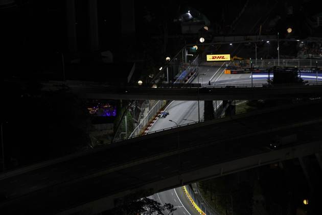F1 - SINGAPORE GRAND PRIX 2025 43 COLAPINTO Franco (arg), Alpine F1 Team A525, action during the 2025 Formula 1 Singapore Grand Prix, 18th round of the 2025 FIA Formula One World Championship, WM, Weltmeisterschaft from October 3 to 5, 2025 on the Marina Bay Street Circuit, in Singapore - SingaporeSingapore  Copyright: xXavixBonillax