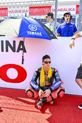 MOTO - MOTO GP - GRAND PRIX OF INDONESIA 2026 QUARTARARO Fabio (fra), Monster Energy Yamaha MotoGP, Yamaha YZR-M1, portrait during the 2025 MotoGP Pertamina Grand Prix of Indonesia on the Mandalika circuit from October 3 to 5, At West Nusa Tenggara, Indonesia - West Nusa TenggaraIndonesia  Copyright: xGIGIxSOLDANOx