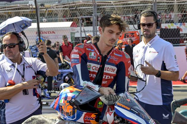 MOTO - MOTO GP - GRAND PRIX OF INDONESIA 2026 MARINI Luca (ita), Honda Team, Honda RC213V, portrait, starting grid, grille de dÃ part during the 2025 MotoGP Pertamina Grand Prix of Indonesia on the Mandalika circuit from October 3 to 5, At West Nusa Tenggara, Indonesia - West Nusa TenggaraIndonesia  Copyright: xGIGIxSOLDANOx
