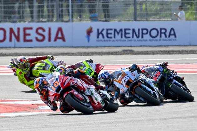MOTO - MOTO GP - GRAND PRIX OF INDONESIA 2026 10 MARINI Luca (ita), Honda Team, Honda RC213V, action during the 2025 MotoGP Pertamina Grand Prix of Indonesia on the Mandalika circuit from October 3 to 5, At West Nusa Tenggara, Indonesia - West Nusa TenggaraIndonesia  Copyright: xGIGIxSOLDANOx