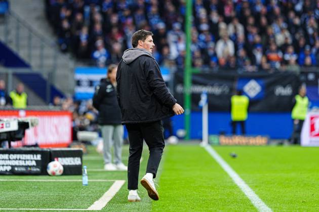 Merlin Polzin Hamburger SV, Coach GER, Hamburger SV vs FSV Mainz 05, Football, 1 Bundesliga, Matchday 6, Season 2025 2026, 05 10 2025 GER, Hamburger SV vs FSV Mainz 05, Football, 1 Bundesliga, Matchday 6, Season 2025 2026, 05 10 2025 Hamburg Copyright: xEibner-Pressefoto MarcelxvonxFehrnx EP_MFN