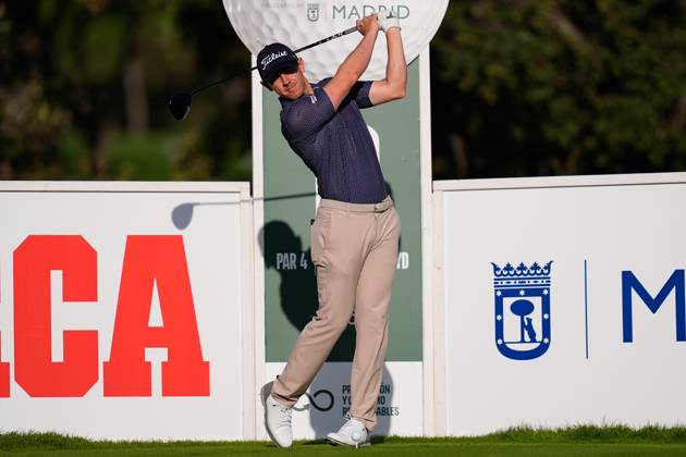 October 9, 2025, Madrid, Madrid, Spain: Grant FORREST of Scotland during the Open de Espao±a presented by Madrid, R1, golf tournament of DP World Tour at Club de Campo Villa de Madrid on October 09, 2025, in Madrid, Spain. Madrid Spain - ZUMAa181 20251009_zaa_a181_087 Copyright: xDennisxAgyemanx