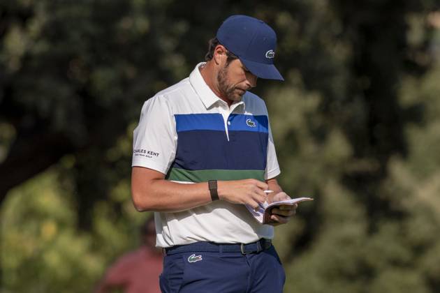 October 9, 2025, Madrid, Madrid, Spain: NACHO ELVIRA during the matchday of the Open de EspaoÂ±a presented by Madrid, held at the Club de Campo Villa de Madrid on October 9, 2025, in Madrid, Spain. Madrid Spain - ZUMAc312 20251009_zsp_c312_243 Copyright: xOscarxManuelxSanchezx