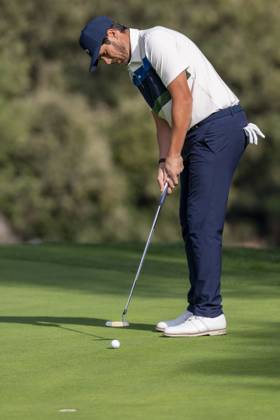 October 9, 2025, Madrid, Madrid, Spain: NACHO ELVIRA during the matchday of the Open de EspaoÂ±a presented by Madrid, held at the Club de Campo Villa de Madrid on October 9, 2025, in Madrid, Spain. Madrid Spain - ZUMAc312 20251009_zsp_c312_251 Copyright: xOscarxManuelxSanchezx