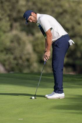 October 9, 2025, Madrid, Madrid, Spain: NACHO ELVIRA during the matchday of the Open de EspaoÂ±a presented by Madrid, held at the Club de Campo Villa de Madrid on October 9, 2025, in Madrid, Spain. Madrid Spain - ZUMAc312 20251009_zsp_c312_250 Copyright: xOscarxManuelxSanchezx