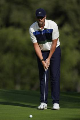 October 9, 2025, Madrid, Madrid, Spain: Nacho Elvira of Spain during the Open de EspaoÂ±a presented by Madrid, R1, golf tournament of DP World Tour at Club de Campo Villa de Madrid on October 09, 2025, in Madrid, Spain. Madrid Spain - ZUMAa181 20251009_zaa_a181_274 Copyright: xOscarxJ.xBarrosox