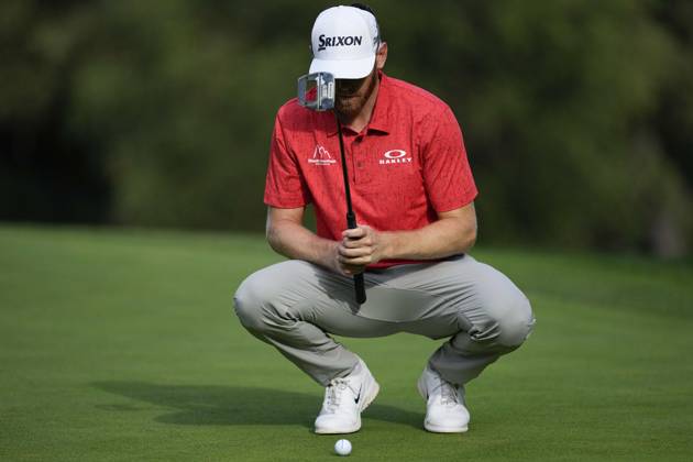 October 9, 2025, Madrid, Madrid, Spain: Sebastian Soderberg of Sweden during the Open de EspaoÂ±a presented by Madrid, R1, golf tournament of DP World Tour at Club de Campo Villa de Madrid on October 09, 2025, in Madrid, Spain. Madrid Spain - ZUMAƒÂ±A 20251009_zaa_a181_255 Copyright: xOscarxJ.xBarrosox
