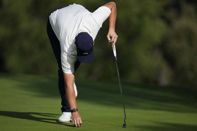 October 9, 2025, Madrid, Madrid, Spain: Nacho Elvira of Spain during the Open de EspaoÂ±a presented by Madrid, R1, golf tournament of DP World Tour at Club de Campo Villa de Madrid on October 09, 2025, in Madrid, Spain. Madrid Spain - ZUMAƒÂ±A 20251009_zaa_a181_270 Copyright: xOscarxJ.xBarrosox