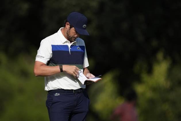 October 9, 2025, Madrid, Madrid, Spain: Nacho Elvira of Spain during the Open de EspaoÂ±a presented by Madrid, R1, golf tournament of DP World Tour at Club de Campo Villa de Madrid on October 09, 2025, in Madrid, Spain. Madrid Spain - ZUMAa181 20251009_zaa_a181_757 Copyright: xOscarxJ.xBarrosox