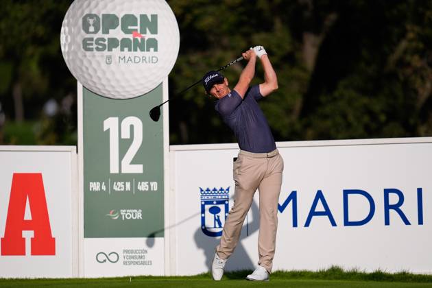 October 9, 2025, Madrid, Madrid, Spain: Grant FORREST of Scotland during the Open de Espao±a presented by Madrid, R1, golf tournament of DP World Tour at Club de Campo Villa de Madrid on October 09, 2025, in Madrid, Spain. Madrid Spain - ZUMAa181 20251009_zaa_a181_823 Copyright: xDennisxAgyemanx