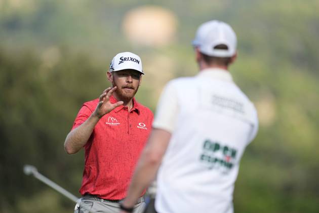 October 9, 2025, Madrid, Madrid, Spain: Sebastian Soderberg of Sweden during the Open de EspaoÂ±a presented by Madrid, R1, golf tournament of DP World Tour at Club de Campo Villa de Madrid on October 09, 2025, in Madrid, Spain. Madrid Spain - ZUMAƒÂ±A 20251009_zaa_a181_778 Copyright: xOscarxJ.xBarrosox
