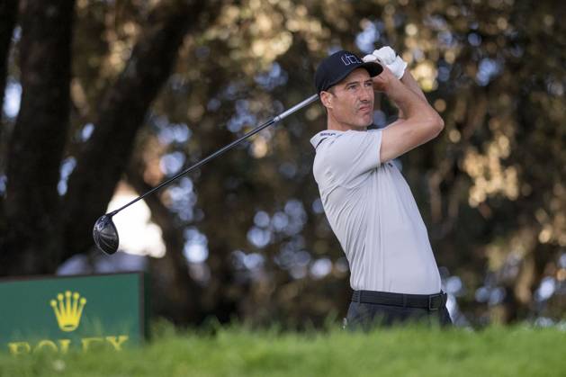 October 10, 2025, Madrid, Madrid, Spain: ROSS FISHER, taking the first shot from hole 1 during the matchday of the Open de EspaoÂ±a presented by Madrid, held at the Club de Campo Villa de Madrid on October 10, 2025, in Madrid, Spain. Madrid Spain - ZUMAc312 20251010_zsp_c312_101 Copyright: xOscarxManuelxSanchezx