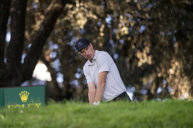 October 10, 2025, Madrid, Madrid, Spain: ROSS FISHER, taking the first shot from hole 1 during the matchday of the Open de EspaoÂ±a presented by Madrid, held at the Club de Campo Villa de Madrid on October 10, 2025, in Madrid, Spain. Madrid Spain - ZUMAc312 20251010_zsp_c312_102 Copyright: xOscarxManuelxSanchezx