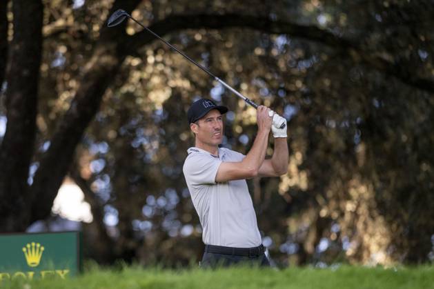 October 10, 2025, Madrid, Madrid, Spain: ROSS FISHER, taking the first shot from hole 1 during the matchday of the Open de EspaoÂ±a presented by Madrid, held at the Club de Campo Villa de Madrid on October 10, 2025, in Madrid, Spain. Madrid Spain - ZUMAc312 20251010_zsp_c312_107 Copyright: xOscarxManuelxSanchezx
