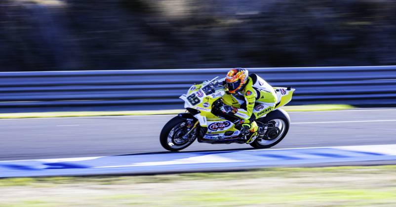 October 11, 2025, Cascais, Lisbon, Portugal: Andrea Iannone in action during the WorldSBK Championship Free Practice 3 at the Estoril Circuit, Portugal, on October 11, 2025. Cascais Portugal - ZUMAr200 20251011_zsp_r200_020 Copyright: xNunoxReisinhox
