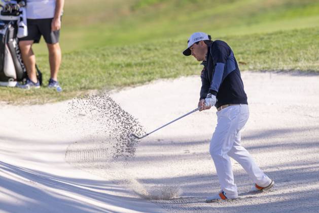 October 11, 2025, Madrid, Madrid, Spain: DARIUS VAN DRIEL during the matchday of the Open de EspaoÂ±a presented by Madrid, held at the Club de Campo Villa de Madrid on October 11, 2025, in Madrid, Spain. Madrid Spain - ZUMAc312 20251011_zsp_c312_007 Copyright: xOscarxManuelxSanchezx
