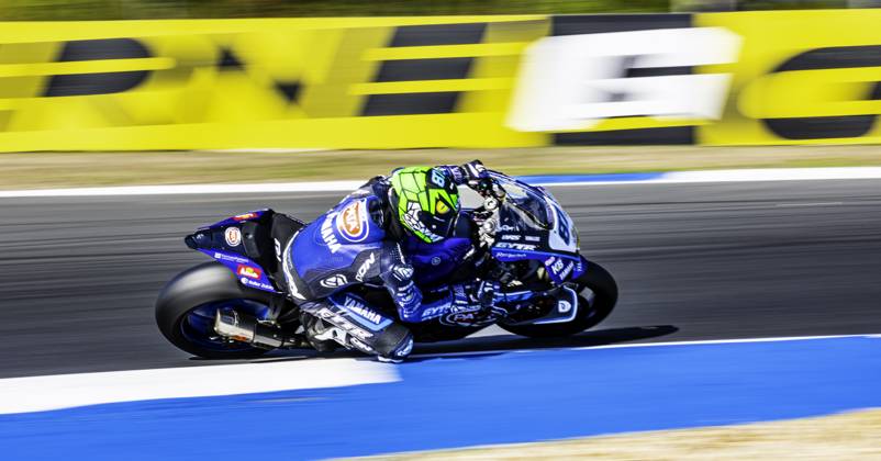 October 11, 2025, Cascais, Lisbon, Portugal: Remy Gardner in action during the WorldSBK Championship Tissot Superpole at the Estoril Circuit, Portugal, on October 11, 2025. Cascais Portugal - ZUMAr200 20251011_zsp_r200_042 Copyright: xNunoxReisinhox