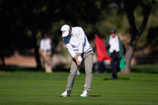 October 11, 2025, Madrid, Madrid, Spain: Nacho Elvira of Spain during the Open de EspaoÂ±a presented by Madrid, R3, golf tournament of DP World Tour at Club de Campo Villa de Madrid on October 11, 2025, in Madrid, Spain. Madrid Spain - ZUMAa181 20251011_zaa_a181_132 Copyright: xDennisxAgyemanx