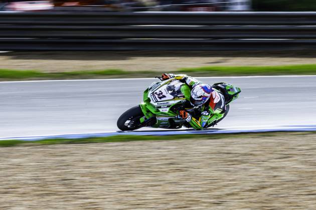 October 12, 2025, Cascais, Lisbon, Portugal: Garrett Gerloff in action during the WorldSBK Championship Race 2 at the Estoril Circuit, Portugal, on October 12, 2025. Cascais Portugal - ZUMAr200 20251012_zsp_r200_078 Copyright: xNunoxReisinhox