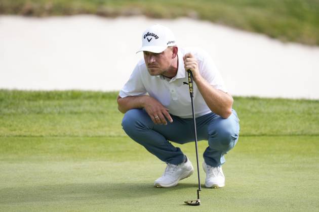 October 12, 2025, Madrid, Madrid, Spain: Jeff Winther of Denmark during the Open de EspaoÂ±a presented by Madrid, R4 Final, golf tournament of DP World Tour at Club de Campo Villa de Madrid on October 12, 2025, in Madrid, Spain. Madrid Spain - ZUMAƒÂ±A 20251012_zaa_a181_349 Copyright: xOscarxJ.xBarrosox