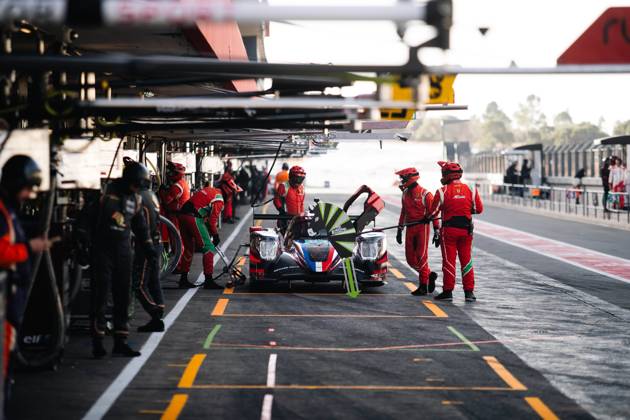 AUTO - ELMS - 4 HOURS OF PORTIMAO 2025 83 PERRODO Francois (fra),Matthieu VAXIVIERE (FRA), ROVERA Alessio (ita), AF Corse, Oreca 07, LMP2 Pro-Am, pitlane, during the 4 Hours of Portimao, 6th round of the 2025 European Le Mans Series on the Autodromo Internacional do Algarve from October 16 to 18, 2025 in Portimao, Portugal -  Copyright: xJoaoxFilipex