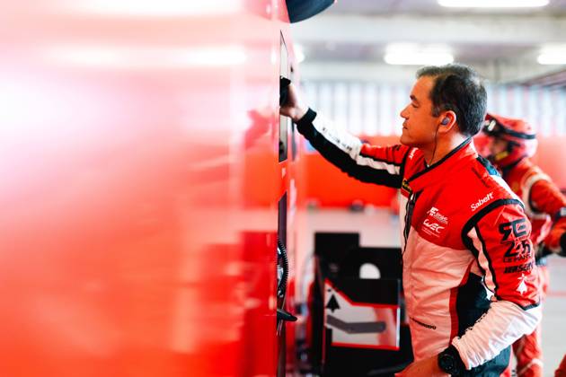 AUTO - ELMS - 4 HOURS OF PORTIMAO 2025 PERRODO Francois (fra), AF Corse, Oreca 07, LMP2 Pro-Am, portrait during the 4 Hours of Portimao, 6th round of the 2025 European Le Mans Series on the Autodromo Internacional do Algarve from October 16 to 18, 2025 in Portimao, Portugal - PortimaoPortugal  Copyright: xJoaoxFilipex