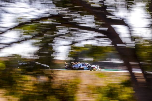 AUTO - ELMS - 4 HOURS OF PORTIMAO 2025 83 PERRODO Francois (fra),Matthieu VAXIVIERE (FRA), ROVERA Alessio (ita), AF Corse, Oreca 07, LMP2 Pro-Am, action during the 4 Hours of Portimao, 6th round of the 2025 European Le Mans Series on the Autodromo Internacional do Algarve from October 16 to 18, 2025 in Portimao, Portugal - PortimaoPortugal  Copyright: xPauloxMariax