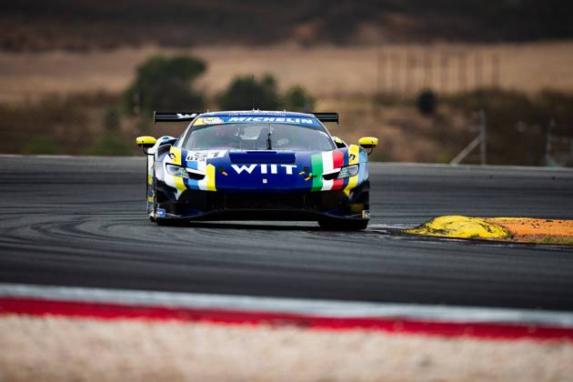 AUTO - MLC 2025 - PORTIMAO 51 COZZI Alessandro (mon), DONNO Eliseo (ita), AF Corse, Ferrari 296 GT3, LM GT3, action during the 6th round of the 2025 Michelin Le Mans Cup on the Autodromo Internacional do Algarve from October 16 to 18, 2025 in Portimao, Portugal - Copyright: xJoaoxFilipex