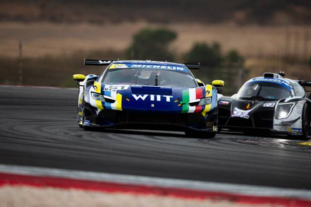 AUTO - MLC 2025 - PORTIMAO 51 COZZI Alessandro (mon), DONNO Eliseo (ita), AF Corse, Ferrari 296 GT3, LM GT3, action during the 6th round of the 2025 Michelin Le Mans Cup on the Autodromo Internacional do Algarve from October 16 to 18, 2025 in Portimao, Portugal - Copyright: xJoaoxFilipex