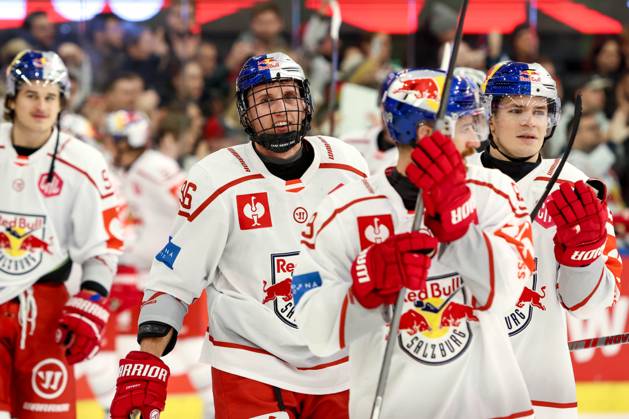 Ice hockey, Eishockey - CHL, EC RBS vs Berlin SALZBURG,AUSTRIA,15.OCT.25 - ICE HOCKEY - CHL, Champions Hockey League, group stage, EC Red Bull Salzburg vs Eisbaeren Berlin. Image shows Mario Huber (EC RBS).  GEPAxpictures xMathiasxMandl