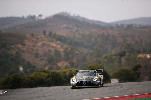 AUTO - ELMS - 4 HOURS OF PORTIMAO 2025 63 BERRY Martin (sgp), HANAFIN Lorcan (gbr), SCHILLER Fabian (gbr), Iron Lynx, Mercedes-AMG GT3 Evo, LMGT3, action during the 4 Hours of Portimao, 6th round of the 2025 European Le Mans Series on the Autodromo Internacional do Algarve from October 16 to 18, 2025 in Portimao, Portugal - Copyright: xJoaoxFilipex