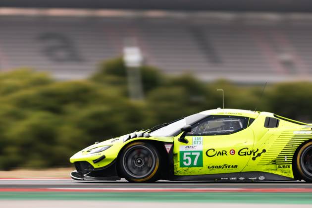 AUTO - ELMS - 4 HOURS OF PORTIMAO 2025 57 KIMURA Takeshi (jpn), SERRA Daniel (bra), TUCK Ben (grr), Kessel Racing, Ferrari 296 GT3, LMGT3, action during the 4 Hours of Portimao, 6th round of the 2025 European Le Mans Series on the Autodromo Internacional do Algarve from October 16 to 18, 2025 in Portimao, Portugal - Copyright: xJoaoxFilipex