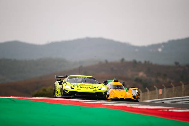 AUTO - ELMS - 4 HOURS OF PORTIMAO 2025 57 KIMURA Takeshi (jpn), SERRA Daniel (bra), TUCK Ben (grr), Kessel Racing, Ferrari 296 GT3, LMGT3, action during the 4 Hours of Portimao, 6th round of the 2025 European Le Mans Series on the Autodromo Internacional do Algarve from October 16 to 18, 2025 in Portimao, Portugal - Copyright: xJoaoxFilipex