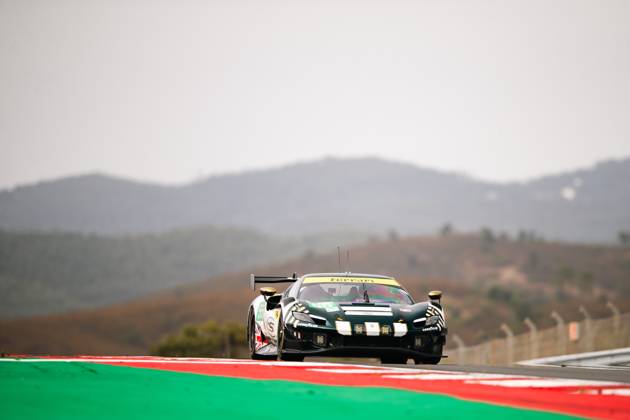 AUTO - ELMS - 4 HOURS OF PORTIMAO 2025 55 CAMERON Duncan (gbr), GRIFFIN Matt (irl), PEREL David (zaf), Spirit of Race, Ferrari 296 GT3, LMGT3, action during the 4 Hours of Portimao, 6th round of the 2025 European Le Mans Series on the Autodromo Internacional do Algarve from October 16 to 18, 2025 in Portimao, Portugal - Copyright: xJoaoxFilipex