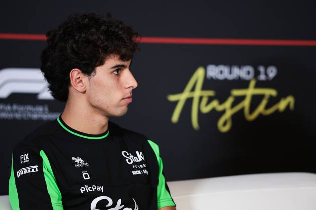 F1 - UNITED STATES GRAND PRIX 2025 BORTOLETO Gabriel (bra), Stake F1 Team Kick C45, portrait press conference, PK, Pressekonferenz during the 2025 Formula 1 United States Grand Prix, 19th round of the 2025 FIA Formula One World Championship, WM, Weltmeisterschaft from October 17 to 19, 2025 on the Circuit of the Americas, in Austin, Texas, United States of America - AustinUnited States Copyright: xEricxAlonsox