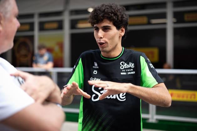 F1 - UNITED STATES GRAND PRIX 2025 BORTOLETO Gabriel (bra), Stake F1 Team Kick C45, portrait during the 2025 Formula 1 United States Grand Prix, 19th round of the 2025 FIA Formula One World Championship, WM, Weltmeisterschaft from October 17 to 19, 2025 on the Circuit of the Americas, in Austin, Texas, United States of America - AustinUnited States Copyright: xDPPIx