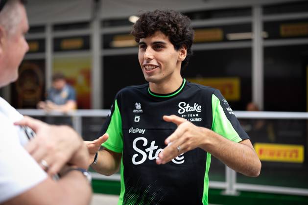 F1 - UNITED STATES GRAND PRIX 2025 BORTOLETO Gabriel (bra), Stake F1 Team Kick C45, portrait during the 2025 Formula 1 United States Grand Prix, 19th round of the 2025 FIA Formula One World Championship, WM, Weltmeisterschaft from October 17 to 19, 2025 on the Circuit of the Americas, in Austin, Texas, United States of America - AustinUnited States Copyright: xDPPIx