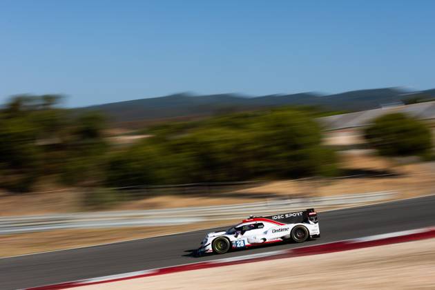 AUTO - ELMS - 4 HOURS OF PORTIMAO 2025 28 LAFARGUE Paul (fra), VAN UITERT Job (nld), CHATIN Paul-Loup (fra), Idec Oreca 07, LMP2, action during the 4 Hours of Portimao, 6th round of the 2025 European Le Mans Series on the Autodromo Internacional do Algarve from October 16 to 18, 2025 in Portimao, Portugal - Copyright: xJoaoxFilipex