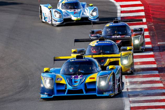 AUTO - MLC 2025 - PORTIMAO 71 AUST Stefan (ger), FERNANDEZ-LASER Felipe (ger), Rinaldi Racing, Ligier JS P325 - Toyota, LMP3 Pro Am, action during the 6th round of the 2025 Michelin Le Mans Cup on the Autodromo Internacional do Algarve from October 16 to 18, 2025 in Portimao, Portugal - PortimaoPortugal  Copyright: xPauloxMariax