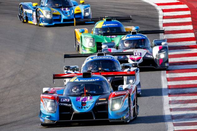 AUTO - MLC 2025 - PORTIMAO 71 AUST Stefan (ger), FERNANDEZ-LASER Felipe (ger), Rinaldi Racing, Ligier JS P325 - Toyota, LMP3 Pro Am, action during the 6th round of the 2025 Michelin Le Mans Cup on the Autodromo Internacional do Algarve from October 16 to 18, 2025 in Portimao, Portugal - PortimaoPortugal  Copyright: xPauloxMariax