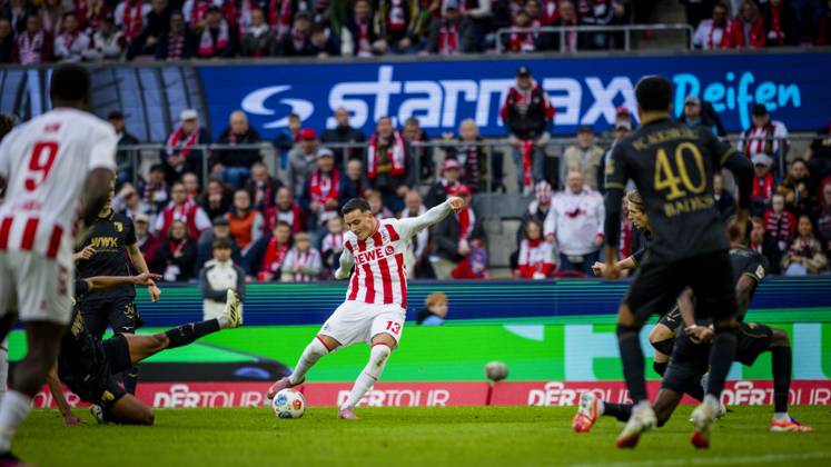 Cologne, Germany 18th Oct 2025 Goal for 1 1 by Said El Mala Köln 1 FC Köln FC Augsburg 18 10 2025