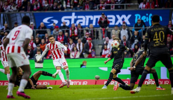 Cologne, Germany 18th Oct 2025 Goal for 1 1 by Said El Mala Köln 1 FC Köln FC Augsburg 18 10 2025