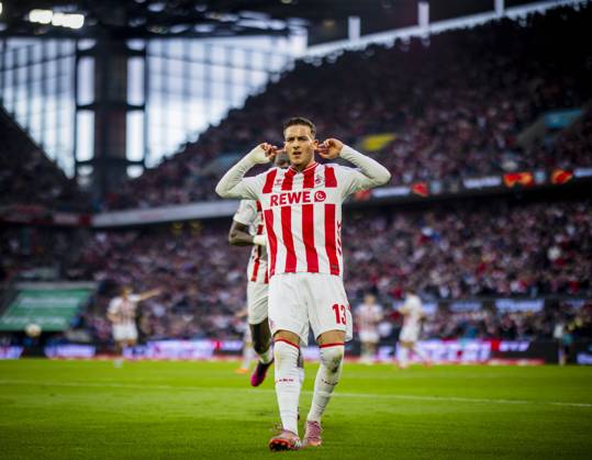 Cologne, Germany 18th Oct 2025 Goal celebration Said El Mala Köln 1 FC Köln FC Augsburg 18 10 2025