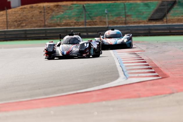 AUTO - ELMS - 4 HOURS OF PORTIMAO 2025 83 PERRODO Francois (fra),Matthieu VAXIVIERE (FRA), ROVERA Alessio (ita), AF Corse, Oreca 07, LMP2 Pro-Am, action during the 4 Hours of Portimao, 6th round of the 2025 European Le Mans Series on the Autodromo Internacional do Algarve from October 16 to 18, 2025 in Portimao, Portugal -  Copyright: xJoaoxFilipex