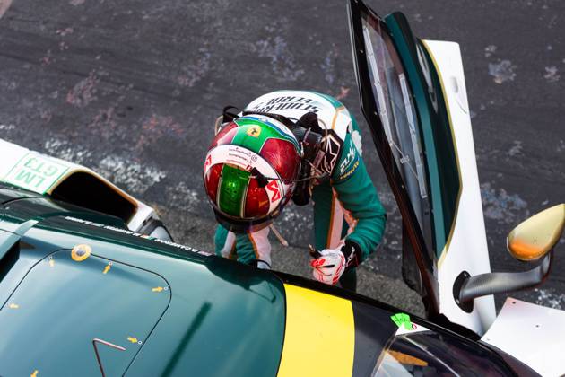 AUTO - ELMS - 4 HOURS OF PORTIMAO 2025 55 CAMERON Duncan (gbr), GRIFFIN Matt (irl), PEREL David (zaf), Spirit of Race, Ferrari 296 GT3, LMGT3, pitlane, during the 4 Hours of Portimao, 6th round of the 2025 European Le Mans Series on the Autodromo Internacional do Algarve from October 16 to 18, 2025 in Portimao, Portugal - Copyright: xJoaoxFilipex