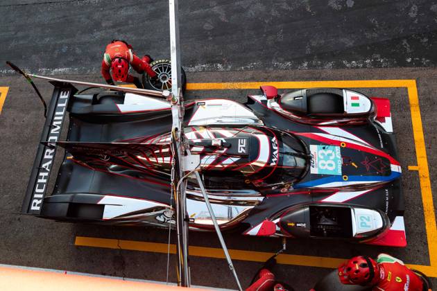 AUTO - ELMS - 4 HOURS OF PORTIMAO 2025 83 PERRODO Francois (fra),Matthieu VAXIVIERE (FRA), ROVERA Alessio (ita), AF Corse, Oreca 07, LMP2 Pro-Am, pitlane, during the 4 Hours of Portimao, 6th round of the 2025 European Le Mans Series on the Autodromo Internacional do Algarve from October 16 to 18, 2025 in Portimao, Portugal -  Copyright: xJoaoxFilipex