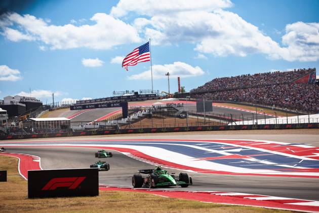 F1 - UNITED STATES GRAND PRIX 2025 05 BORTOLETO Gabriel (bra), Stake F1 Team Kick C45, action during the 2025 Formula 1 United States Grand Prix, 19th round of the 2025 FIA Formula One World Championship, WM, Weltmeisterschaft from October 17 to 19, 2025 on the Circuit of the Americas, in Austin, Texas, United States of America - AustinUnited States Copyright: xEricxAlonsox