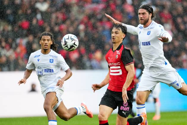 Stade Rennais FC v AJ Auxerre - Ligue 1 McDonald s 2025 2026 09 Esteban LEPAUL (srfc) during the Ligue 1 McDonald s match between Rennes and Auxerre at Roazhon Park on October 19, 2025 in Rennes, France. Rennes France Copyright: xFEPx 776348165